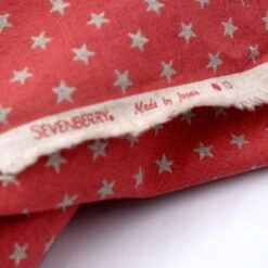 Sevenberry Canvas/Leinen (Koralle/Glitzer) -STOFFWELTEN Verkäufe sevenberry canvas leinen koralle glitzer3