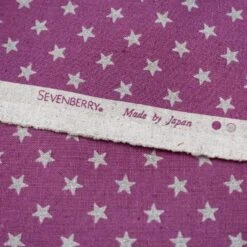 Sevenberry Canvas/Leinen (Lila/Glitzer) -STOFFWELTEN Verkäufe sevenberry canvas leinen lila glitzer3