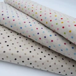Sevenberry Canvas/Leinen (Natur/Punkte) -STOFFWELTEN Verkäufe sevenberry canvas leinen natur punkte3