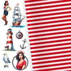 Surprise Bag Damen Juli 2023, APPLIKATIONEN + Kombistoff