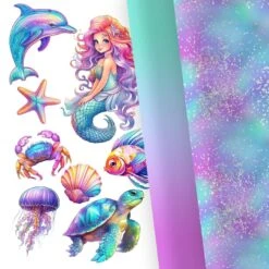 Surprise Bag Mädchen (5+) Juli 2023, APPLIKATIONEN + Kombistoffe