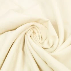 Wunderschöner Babycord Feincord, Wollweiß